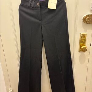 NWT Erin Snow Cotton Wide Leg Trousers
